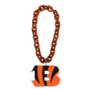 Groothandel/Custom Team Logo <span class=keywords><strong>Cincinnati</strong></span> <span class=keywords><strong>Bengals</strong></span> Fan Ketting 10 Inch 3d Foam Ketting - Product Image 5