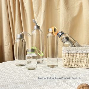 Le plus récent en gros grande capacité 32oz bouteille d'eau en verre borosilicaté d'eau chaude et froide avec couvercle en acier inoxydable SUS304 - Product Image 3