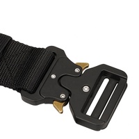 Sabuk Taktis Universal Nylon Berkualitas Tinggi untuk Luar Ruangan, Tugas Berat, Dapat Disesuaikan, Lepas Cepat, Perlengkapan Pertahanan Diri