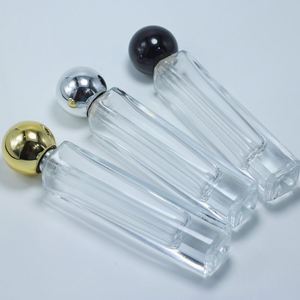 Manufacture Luxury Custom Mini Square Crimp Clear Empty 15ml 30ml Glass Perfume <b>Bottle</b> - Product Image 5