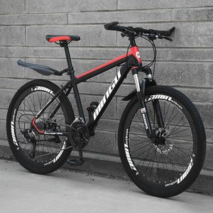 Vélo de montagne VTT 26 pouces en promotion avec fourche en acier à double suspension et 21 vitesses - Product Image 1