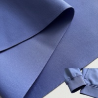 Tela Elástica de Poliéster y Spandex para Cuellos, Puños, Dobladillos y Bandas de Cuello en Prendas de Vestir, Accesorios de Moda, Material de Punto Acanalado al por Mayor