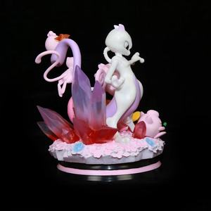 Estatua de escena brillante estatuilla de mascota Pokmon Mewtwo Pidgey Psyduck hecha de plástico para la edad de maternidad - Product Image 4