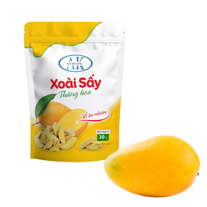 Mangue séchée 100% biologique collations délicieuses friandises saines certificat HACCP emballage en carton fabricant vietnamien - Product Image 1