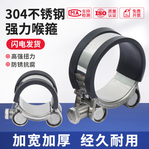 แคลมป์รัดท่อสแตนเลส Chuanyang ขนาด 6-300 มม. แบบยุโรป สำหรับงานหนัก - Product Image 4