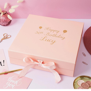 Cajas de Regalo de Cartón Rígido con Cierre Magnético, Blancas, de Lujo, Personalizadas, con Grabado y Listón - Product Image 3