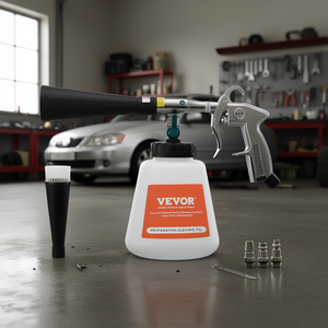 Pistola de Aire Comprimido Vevor Vortex con Botella de Líquido de 1L y Conexión de 1/4 NPT para Limpieza de Autos - Product Image 2