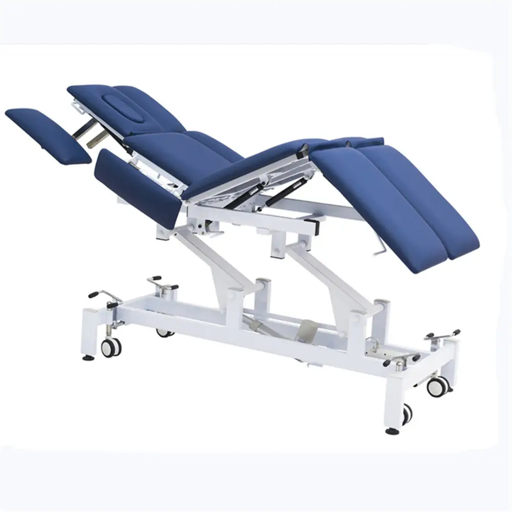 Sport Medicine and Physiotherapy Clinic Electric Treatment Table Chiropractic Bed Examination Couch Physical Therapy Bed