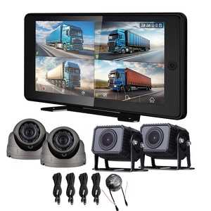 CHUNQIONG X804 Cámara <span class=keywords><strong>de</strong></span> Grabación para Camiones Portátil <span class=keywords><strong>de</strong></span> Alta Calidad con Doble Lente <span class=keywords><strong>de</strong></span> 10.36 Pulgadas, Monitor IPS 1080P, 4 Cámaras AHD, Grabación en Bucle - Product Image 2