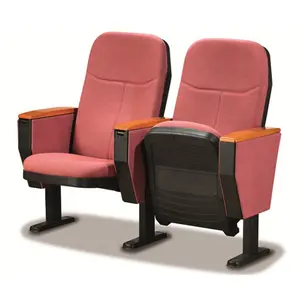 专业制造商廉价大学演讲厅座位中国演讲厅椅子与书写垫 YA-04