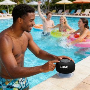 Mini <b>Speaker</b> Multiple Colors Customizable IPX 4 <b>USB</b> Bathroom Mini <b>Speaker</b> for Pool Party - Product Image 3