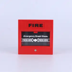 Yangın alarmı acil kapı açma cam kırılma manuel çağrı noktası yangın geciktirici taşınabilir kapı acil düğmesi panik butonu