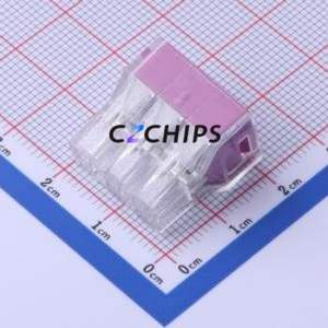 773-106 Wiring Quick Connect Terminal Connector Single Side Wire Entry 24A 400V - Product Image 2