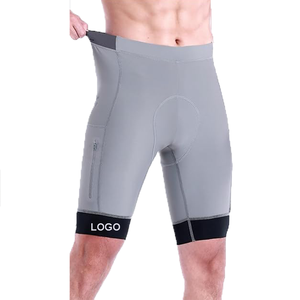 Men's Comfortable Cycling Bicycle Bib Shorts With Padded Tights 2 Cargo Pockets For Road & Mountain Bikes Bike Shorts