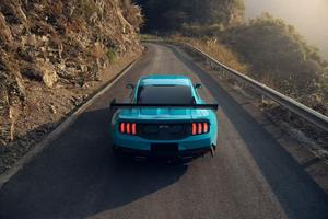 ชุดแต่งคาร์บอนไฟเบอร์สำหรับรถฟอร์ด มัสแตง รุ่น <span class=keywords><strong>Wild</strong></span> Horse อัพเกรดสไตล์ GTD พร้อมสปอยเลอร์กันชนหน้าและหลัง ฝากระโปรง - Product Image 5