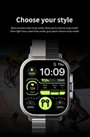 Jam tangan pintar D 8 modis 2024 jam tangan pintar Tws Bt panggilan 2 in 1 dengan earphone Reloj jam tangan pintar olahraga jam tangan pintar D 8
