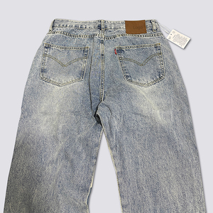 <span class=keywords><strong>Pantalon</strong></span> en jean évasé pour homme, style Y2K, patchwork contrastant, détails effilochés, délavage à la pierre, streetwear hip-hop, jeans pour homme - Product Image 2