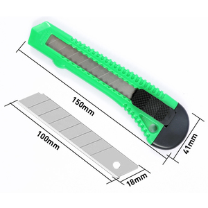 Cuchillo Multiusos Foska con Bloqueo Automático y Cuchilla Desprendible, Cuchillos para Arte - Product Image 6