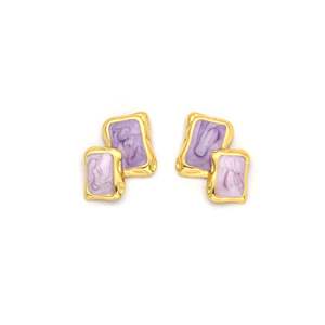 E295-E160-0409ZS Fashion <b>Stud</b> <b>Earrings</b> - Product Image 1