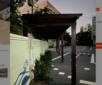 Parasol Rétractable Motorisé Moderne en Aluminium pour Extérieur avec Télécommande, Écologique, Autoportant, Imperméable en PVC pour Balcon