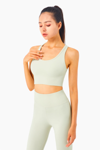Conjuntos de Yoga y Fitness sin Marca al por Mayor, Sujetador Deportivo Ligero sin Costuras para Ropa de Yoga - Product Image 3