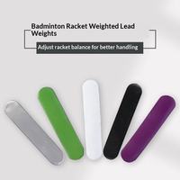 Plaque de plomb lestée multicolore de haute qualité, durable, avec support adhésif résistant, idéale pour le pickleball intensif et résistant aux chutes