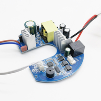 Circuit de ventilateur de plafond ca cc 60w Kit de contrôle en forme de U carte pcb