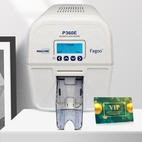 Impression simple double face digital mart trading permis de conduire crédit commercial plastique pvc imprimante de cartes d'identité