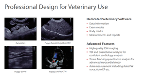 Mindray m9vet chuyên nghiệp di động thú y giám sát máy siêu âm với siêu âm DOPPLER màu công nghệ siêu âm - Product Image 6