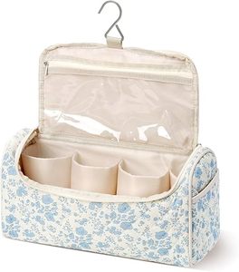 Boîte de rangement multifonction pour sèche-cheveux, trousse de toilette de voyage avec organisateur portable transparent pour accessoires de coiffure et maquillage - Product Image 4