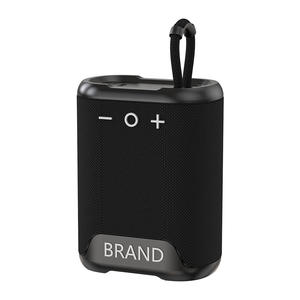 Haut-parleur Bluetooth étanche IPX6 Mini 5W Bass Portable Haut-parleur d'extérieur avec housse en tissu Boucle TWS Stéréo pour la randonnée à vélo - Product Image 1