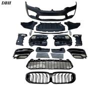 Para Modelos BMW Serie 5 G30G38 2017-2020, Reemplazo del Parachoques Delantero y de la Parrilla del M5 2021. Kit de Conversión de Antiguo a Nuevo.