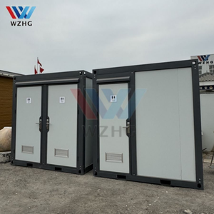 Nouveau type d'installations de douche complètes mobiles et portables Toilettes publiques chinoises surélevées avec fenêtres - Product Image 1