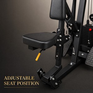 เครื่องฝึกกล้ามเนื้อหลังแบบ Commercial Over Back Row Trainer รุ่นเหล็ก รับน้ำหนักได้ 200 กก. อุปกรณ์ออกกำลังกายสำหรับยิมและฟิตเนสเซ็นเตอร์ R - Product Image 2