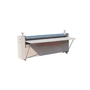 Semi auto paper sheet paste box gluer machine