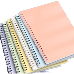 Journal à reliure spirale A5 personnalisé avec impression d'art Papier kraft à couverture rigide pour planifier l'organisation de l'agenda des cadeaux Disponible en tailles A4 A6 - Product Image 1