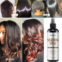 250ml Silk Press Natural Hair Tame Flyaways Tambah Kilau Tinggi Silkening Mist