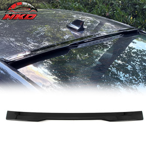 เหมาะสำหรับฟอร์ด มัสแตง คูเป้ ปี 2024-2026 สปอยเลอร์หลังคาทรง OE สีดำเงา - Product Image 1