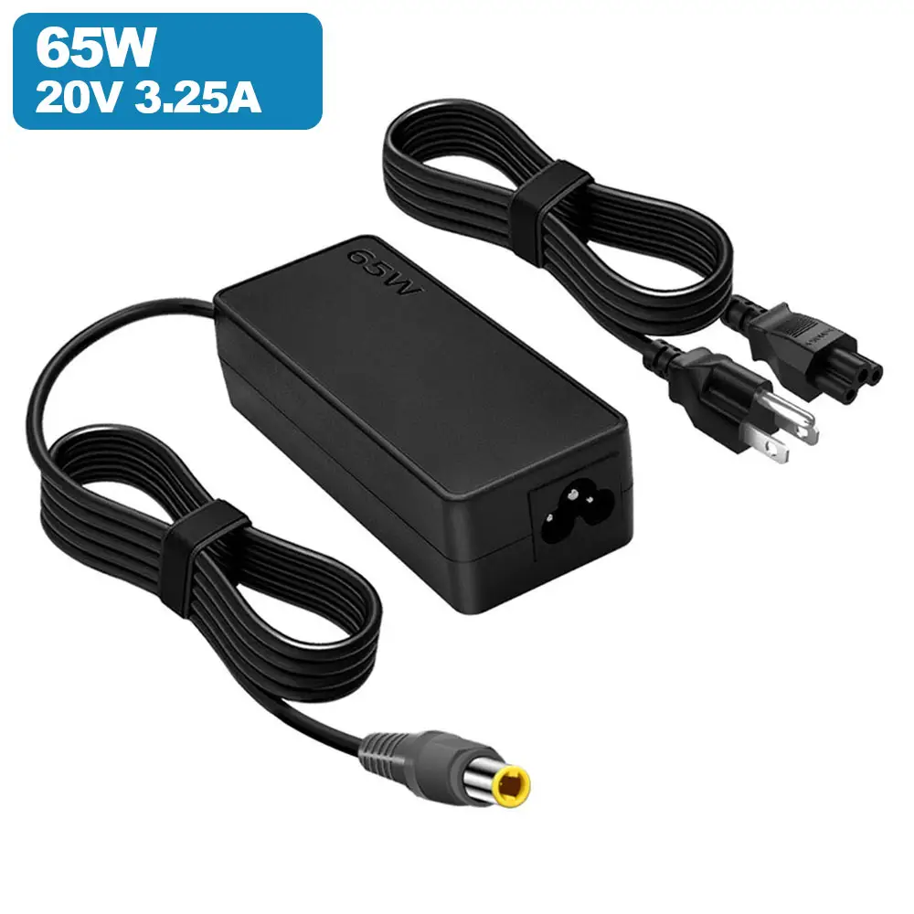 Universal Travel Adapter 65W Chargeur Voor Lenovo Laptop Adapter 7.9*5.5Mm Ac Adapter Voor Lenovo E40 SL400 KE420 R400 R61