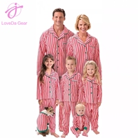 Pyjamas Rayés Personnalisables Grossiste pour Famille Femme Homme Enfant Noël