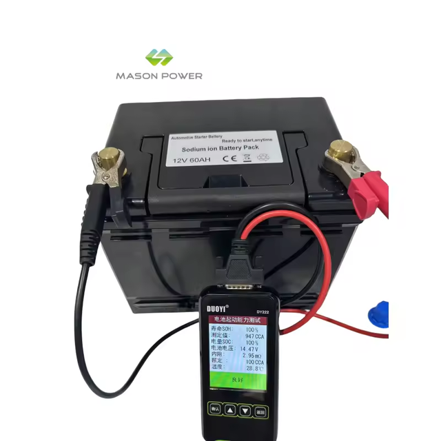 12v Sodium Cell Cranking Battery 60Ah Na Ion Batteries Wholesales Auto Battery for Cars