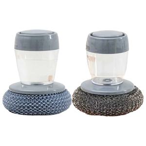 <span class=keywords><strong>VIP</strong></span> - Juego de Cepillos para Limpiar Utensilios de Cocina, Eliminador de Óxido, Cepillo Raspador, Cepillo de Jabón Metálico - Product Image 1