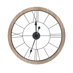 Jam dinding mewah, Digital senyap dengan Pendulum Meisd kreatif Pendulum tampilan Muslim mekanisme jam dinding dan gerakan sapu tangan sunyi