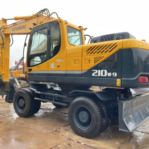 รถขุดล้อยาง 21 ตัน มือสอง ราคาถูก รถแทรกเตอร์ขนาดใหญ่ Hyundai 210w-9s รถขุด 220 305 รถขุดมือสอง - Product Image 1