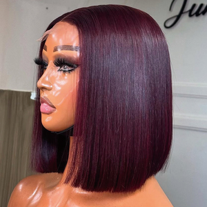 Perruque Bob transparente HD 4x4 5x5 13x4, cheveux vierges vietnamiens ultra-lisses, vente en gros d'usine SDD, prix abordable, offre spéciale pour femmes - Product Image 2