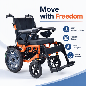 Wheelchair Power Assist Electric Handcycle Motorised Wheelchairs Shock-absorbing Wheel Chair