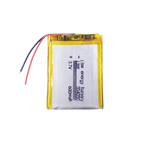 リチウムポリマー電池セル3.7V 600mAh 304050 Lipoバッテリー充電式工場 - Product Image 1