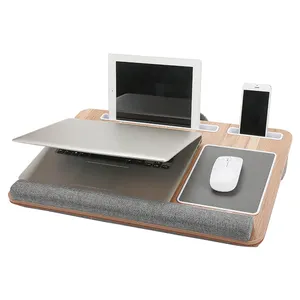 Travesseiro ecológico para laptop, almofada de mesa multifuncional portátil para escritório, casa, almofada para mouse, adequada para computadores de 17 polegadas