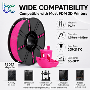 Filament PLA+ 1,75 mm 1 <span class=keywords><strong>kg</strong></span> Couleur unie Plus <span class=keywords><strong>de</strong></span> 100 couleurs disponibles Scellé sous vide Sans nœuds Impression 3D FDM - Product Image 3