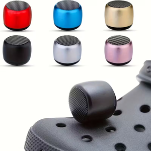 Nueva llegada Mini portátil <span class=keywords><strong>BT</strong></span> altavoz Metal HiFi TWS interconexión Super pequeño acero estéreo inalámbrico altavoz - Product Image 1